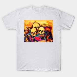 The Three Skulls Recolored T-Shirt